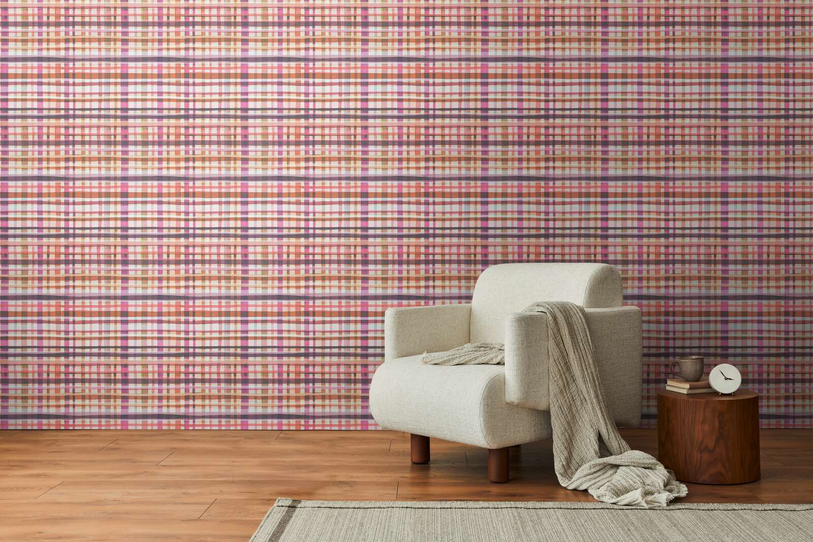 Checkered Watercolour Anna D'Andrea - Image 4