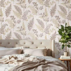 Larson Fern Leaf Mocha