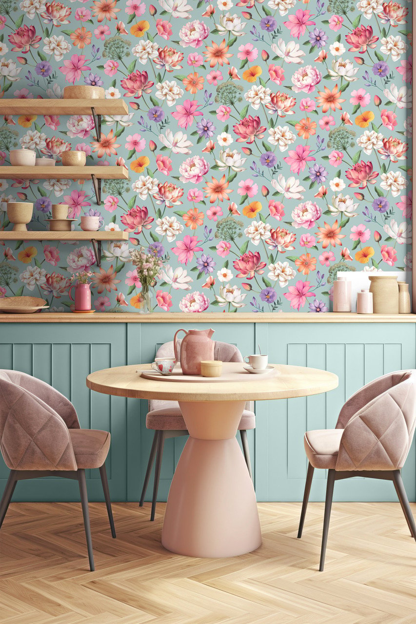 Floral Duckegg Illusion