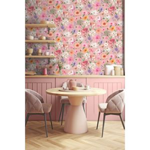 Floral Pinks Illusion