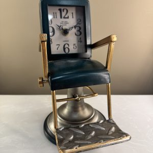 Barbours Chair Clock Green