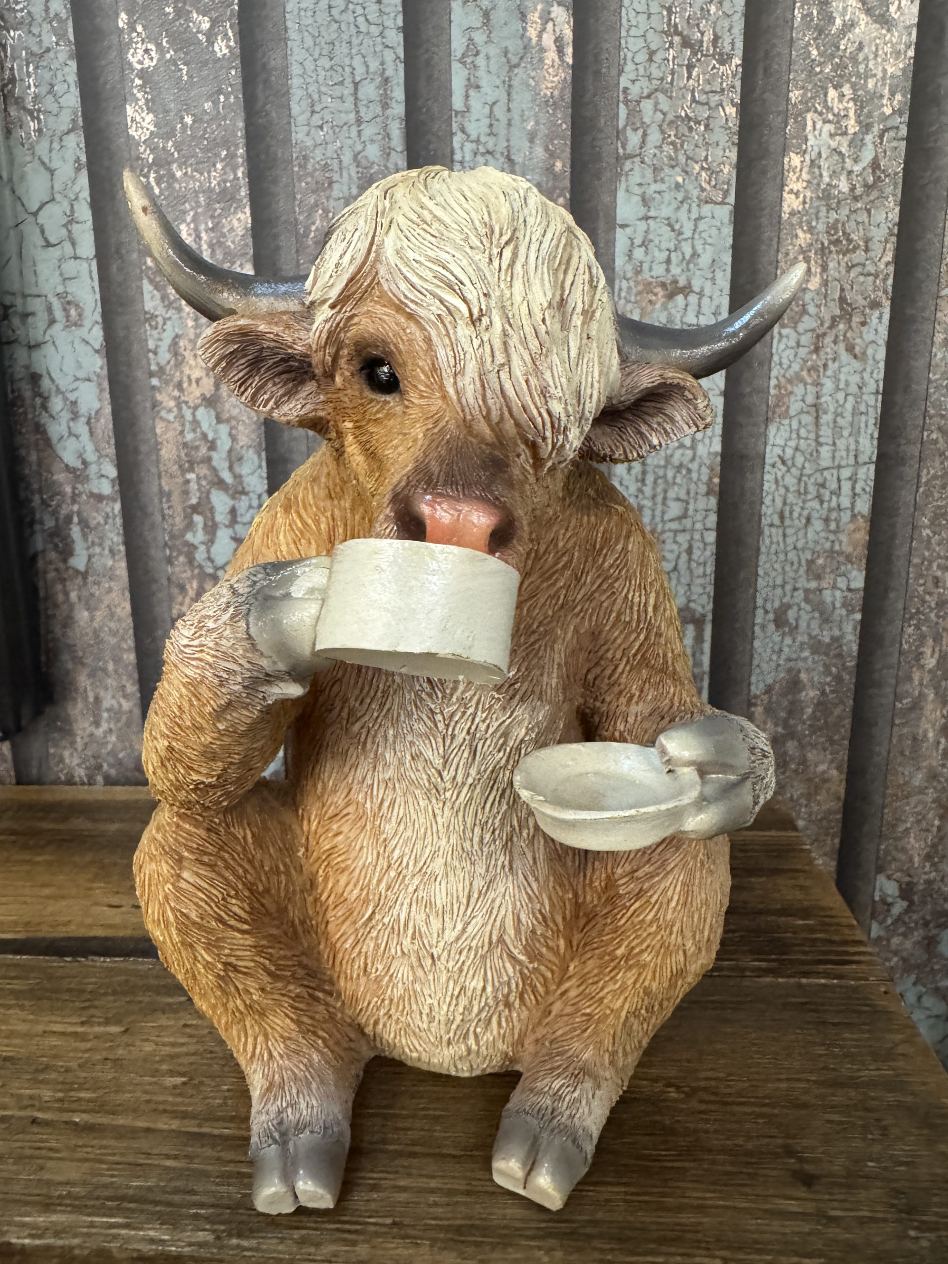 Cup of tea Cow