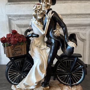 Skeletons on Motorbike - True love never dies