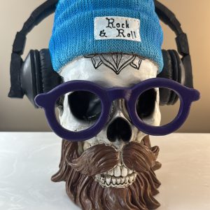 Skull with Headphones