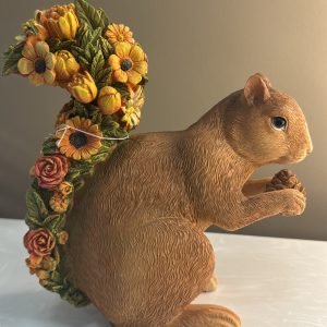 Squirrel with a Flowered Tail.