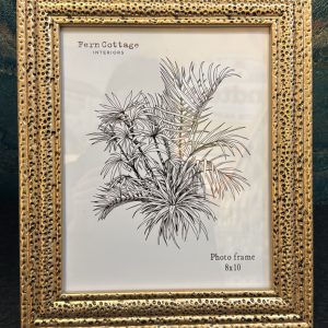 Stippled Gold Frame 8x10