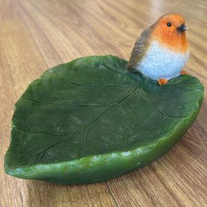 Robin bird feeder