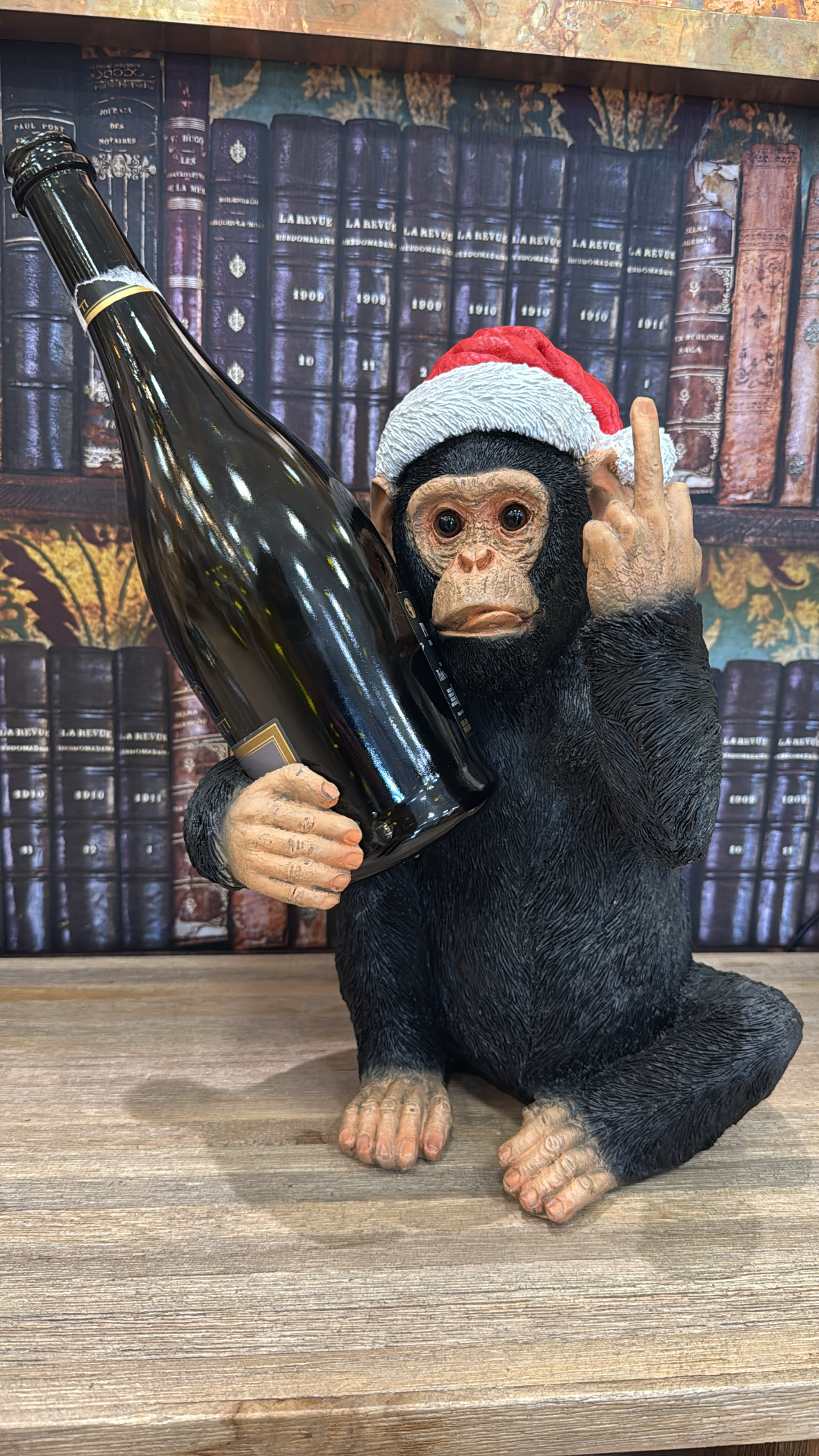 Wine Monkey Christmas - Up Yours