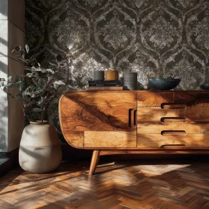 Style And Vibes Damask Black