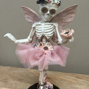 Fairy Skeleton Holding A Rose