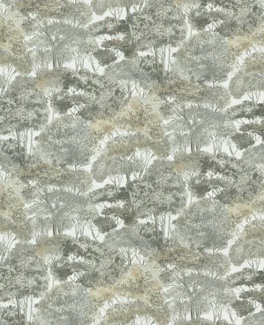 Green Glitter Forest