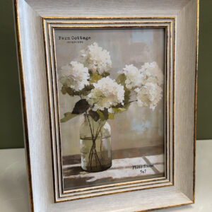 Cream Wood Effect Frame 5x7
