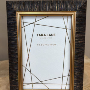 Stanford Walnut Gold Frame 4x6